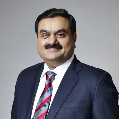 Gautam Adani portrait — TrovexiCore endorsement